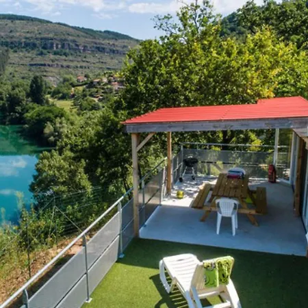Campingplads Mobil-home Pmr Avec Terrasse A - Api-1-52-1012 Saint-Rome-de-Tarn